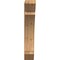 Ekena Millwork Thorton Slat Rough Sawn Bracket, Western Red Cedar, 6"W x 24"D x 36"H BKT06X24X36THR06RWR - alternate 2